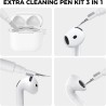 AhaStyle Coque AirPods 4 (2024) avec Kit Nettoyage Silicone Étui Protection pour AirPods 4ème Génération Anti-Rayures Housse pou