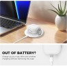 AhaStyle Coque AirPods 4 (2024) avec Kit Nettoyage Silicone Étui Protection pour AirPods 4ème Génération Anti-Rayures Housse pou