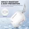 AhaStyle Coque AirPods 4 (2024) avec Kit Nettoyage Silicone Étui Protection pour AirPods 4ème Génération Anti-Rayures Housse pou