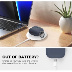 AhaStyle Coque AirPods 4 (2024) avec Kit Nettoyage Silicone Étui Protection pour AirPods 4ème Génération Anti-Rayures Housse pou