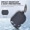 AhaStyle Coque AirPods 4 (2024) avec Kit Nettoyage Silicone Étui Protection pour AirPods 4ème Génération Anti-Rayures Housse pou