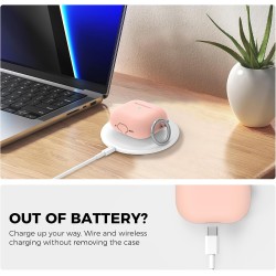 AhaStyle Coque AirPods 4 (2024) avec Kit Nettoyage Silicone Étui Protection pour AirPods 4ème Génération Anti-Rayures Housse pou