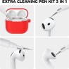 AhaStyle Coque AirPods 4 (2024) avec Kit Nettoyage Silicone Étui Protection pour AirPods 4ème Génération Anti-Rayures Housse pou
