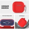 AhaStyle Coque AirPods 4 (2024) avec Kit Nettoyage Silicone Étui Protection pour AirPods 4ème Génération Anti-Rayures Housse pou