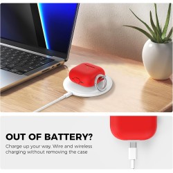 AhaStyle Coque AirPods 4 (2024) avec Kit Nettoyage Silicone Étui Protection pour AirPods 4ème Génération Anti-Rayures Housse pou