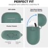 AhaStyle Coque AirPods 4 (2024) avec Kit Nettoyage Silicone Étui Protection pour AirPods 4ème Génération Anti-Rayures Housse pou