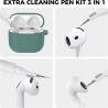 AhaStyle Coque AirPods 4 (2024) avec Kit Nettoyage Silicone Étui Protection pour AirPods 4ème Génération Anti-Rayures Housse pou