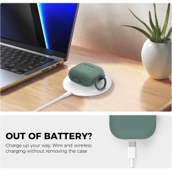AhaStyle Coque AirPods 4 (2024) avec Kit Nettoyage Silicone Étui Protection pour AirPods 4ème Génération Anti-Rayures Housse pou