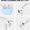 AhaStyle Coque AirPods 4 (2024) avec Kit Nettoyage Silicone Étui Protection pour AirPods 4ème Génération Anti-Rayures Housse pou