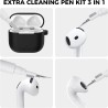 AhaStyle Coque AirPods 4 (2024) avec Kit Nettoyage Silicone Étui Protection pour AirPods 4ème Génération Anti-Rayures Housse pou