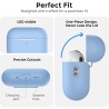 AhaStyle Coque AirPods Pro 3 (2025) avec Kit Nettoyage Silicone Étui Protection pour AirPods Pro 3ème Génération avec Sangle Ant