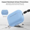 AhaStyle Coque AirPods Pro 3 (2025) avec Kit Nettoyage Silicone Étui Protection pour AirPods Pro 3ème Génération avec Sangle Ant