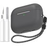 AhaStyle Coque AirPods Pro 3 (2025) avec Kit Nettoyage Silicone Étui Protection pour AirPods Pro 3ème Génération avec Sangle Ant