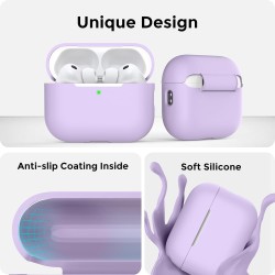 AhaStyle Coque AirPods Pro 3 (2025) avec Kit Nettoyage Silicone Étui Protection pour AirPods Pro 3ème Génération avec Sangle Ant