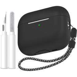 AhaStyle Coque AirPods Pro 3 (2025) avec Kit Nettoyage Silicone Étui Protection pour AirPods Pro 3ème Génération avec Sangle Ant