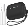 AhaStyle Coque AirPods Pro 3 (2025) avec Kit Nettoyage Silicone Étui Protection pour AirPods Pro 3ème Génération avec Sangle Ant