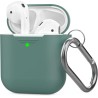 AhaStyle Coque AirPods 2 & 1, Étui en Silicone Souple Protection pour AirPods Housses Antichoc Intégrales Compatible avec Apple 