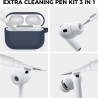 AhaStyle Coque AirPods Pro 3 (2025) avec Kit Nettoyage Silicone Étui Protection pour AirPods Pro 3ème Génération [avec Mousqueto