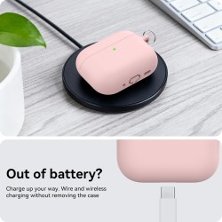 AhaStyle Coque AirPods Pro 3 (2025) avec Kit Nettoyage Silicone Étui Protection pour AirPods Pro 3ème Génération [avec Mousqueto