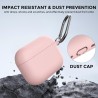 AhaStyle Coque AirPods Pro 3 (2025) avec Kit Nettoyage Silicone Étui Protection pour AirPods Pro 3ème Génération [avec Mousqueto