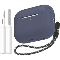 AhaStyle Coque AirPods Pro 3 (2025) avec Kit Nettoyage Silicone Étui Protection pour AirPods Pro 3ème Génération avec Sangle Ant