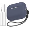 AhaStyle Coque AirPods Pro 3 (2025) avec Kit Nettoyage Silicone Étui Protection pour AirPods Pro 3ème Génération avec Sangle Ant