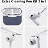 AhaStyle Coque AirPods Pro 3 (2025) avec Kit Nettoyage Silicone Étui Protection pour AirPods Pro 3ème Génération avec Sangle Ant