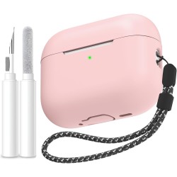 AhaStyle Coque AirPods Pro 3 (2025) avec Kit Nettoyage Silicone Étui Protection pour AirPods Pro 3ème Génération avec Sangle Ant