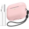 AhaStyle Coque AirPods Pro 3 (2025) avec Kit Nettoyage Silicone Étui Protection pour AirPods Pro 3ème Génération avec Sangle Ant