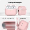 AhaStyle Coque AirPods Pro 3 (2025) avec Kit Nettoyage Silicone Étui Protection pour AirPods Pro 3ème Génération avec Sangle Ant