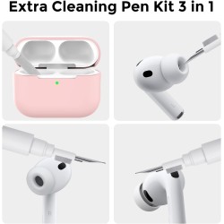 AhaStyle Coque AirPods Pro 3 (2025) avec Kit Nettoyage Silicone Étui Protection pour AirPods Pro 3ème Génération avec Sangle Ant