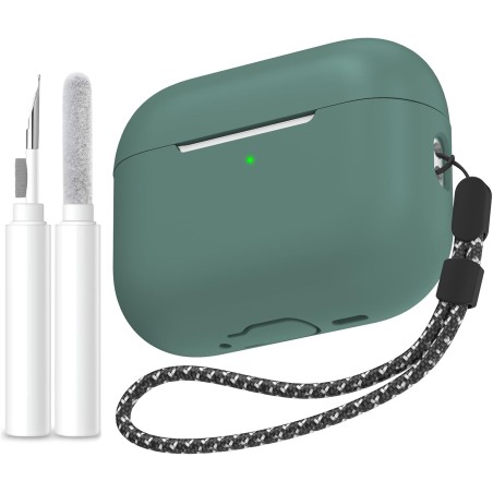 AhaStyle Coque AirPods Pro 3 (2025) avec Kit Nettoyage Silicone Étui Protection pour AirPods Pro 3ème Génération avec Sangle Ant