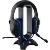The G-Lab K-Stand Radon Support pour Casque/Micro-Casque Gaming - Rétro-éclairage RGB, Hub USB 2 x 2.0, Base antidérapante - Sup
