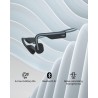 Shokz openmove casque à conduction osseuse, écouteurs bleutooth oreilles libres pour le sport avec micro, casque sans fil étanch
