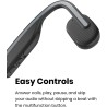 Shokz openmove casque à conduction osseuse, écouteurs bleutooth oreilles libres pour le sport avec micro, casque sans fil étanch