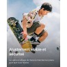 Shokz openmove casque à conduction osseuse, écouteurs bleutooth oreilles libres pour le sport avec micro, casque sans fil étanch