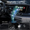 CarPlay sans Fil, Adapté aux véhicules équipés de CarPlay Filaire, Plug-and-Play pour Une Connectivité Rapide et Stable Adaptate