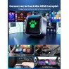 Adaptateur Carplay sans Fil, Plug & Play Mini Carplay sans Fil pour iPhone et Plus de 1k+ Voitures, Type-C/USB Compatible avec V