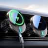 JOYROOM Support Telephone Voiture Induction 15W Charge Rapide, Chargeur Magsafe Voiture sans Fil Grille d'Aération, Chargeur Ind