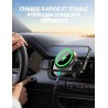 JOYROOM Support Telephone Voiture Induction 15W Charge Rapide, Chargeur Magsafe Voiture sans Fil Grille d'Aération, Chargeur Ind
