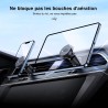 Miracase Support Téléphone Voiture Magnetique, 2025 Amélioré[Aimants Ultra Puissante] Porte Téléphone Voiture Aimanté Compatible