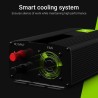 Vert cell 300w/600w 12v 220v/230v convertisseur pur sinus de tension volts voiture solaire power inverter sinusoïdale dc ac, ond