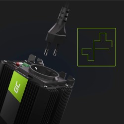Vert cell pro 300w/600w 12v 220v/230v convertisseur de tension voiture solaire modifiée volts sinus power inverter sinusoïdale d