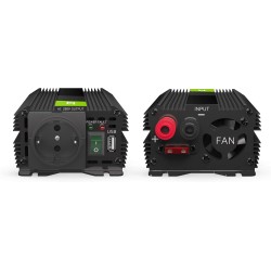 Vert cell pro 300w/600w 12v 220v/230v convertisseur de tension voiture solaire modifiée volts sinus power inverter sinusoïdale d