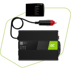 Vert cell® 150w/300w 12v 220v/230v convertisseur de tension voiture solaire modifiée volts sinus power inverter sinusoïdale dc a