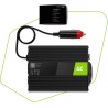 Vert cell® 150w/300w 12v 220v/230v convertisseur de tension voiture solaire modifiée volts sinus power inverter sinusoïdale dc a