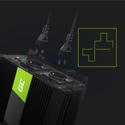 Vert cell pro 2000w/4000w 12v 220v/230v convertisseur de tension voiture solaire modifiée volts sinus power inverter sinusoïdale