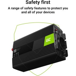 Vert cell 500w/1000w 12v 220v/230v convertisseur de tension voiture solaire modifiée volts sinus power inverter sinusoïdale dc a