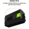 Vert cell 500w/1000w 12v 220v/230v convertisseur de tension voiture solaire modifiée volts sinus power inverter sinusoïdale dc a
