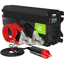 Vert cell pro 500w/1000w 12v 220v/230v convertisseur de tension voiture solaire modifiée volts sinus power inverter sinusoïdale 